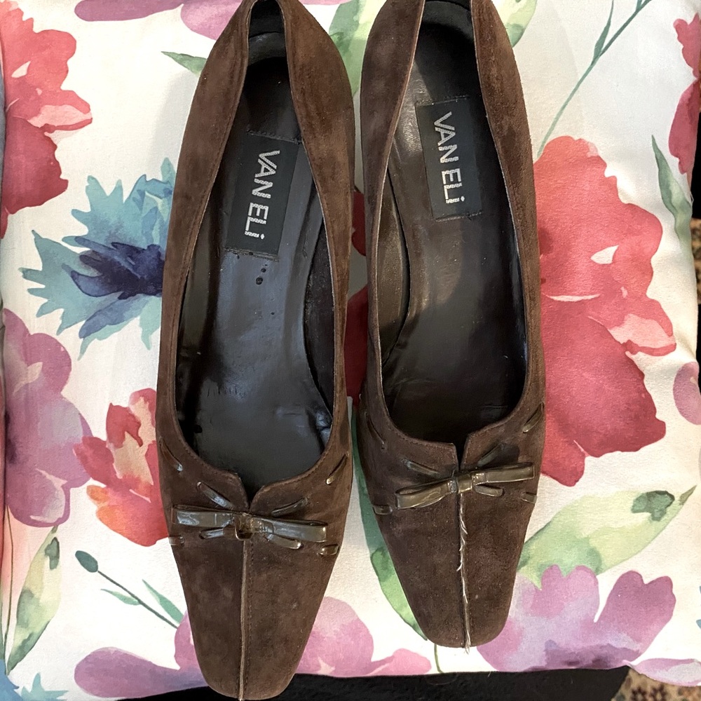 Italian REAL SUEDE shoe Sz 9